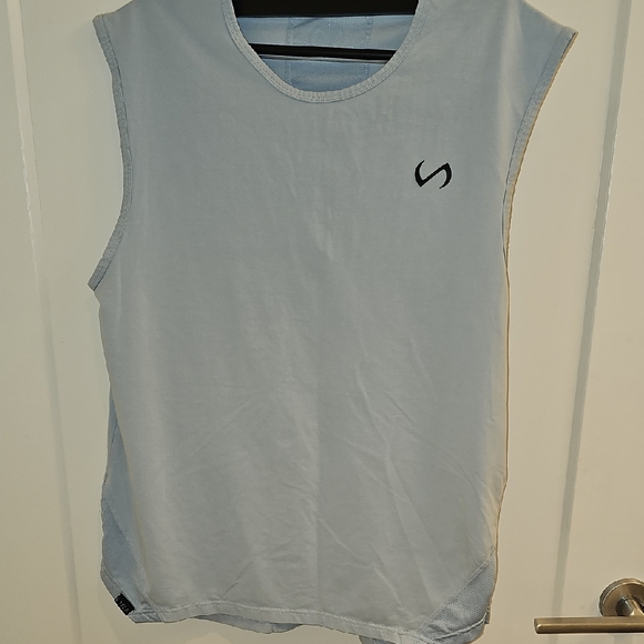 Light Blue Sleeveless Top - Picture 1 of 3